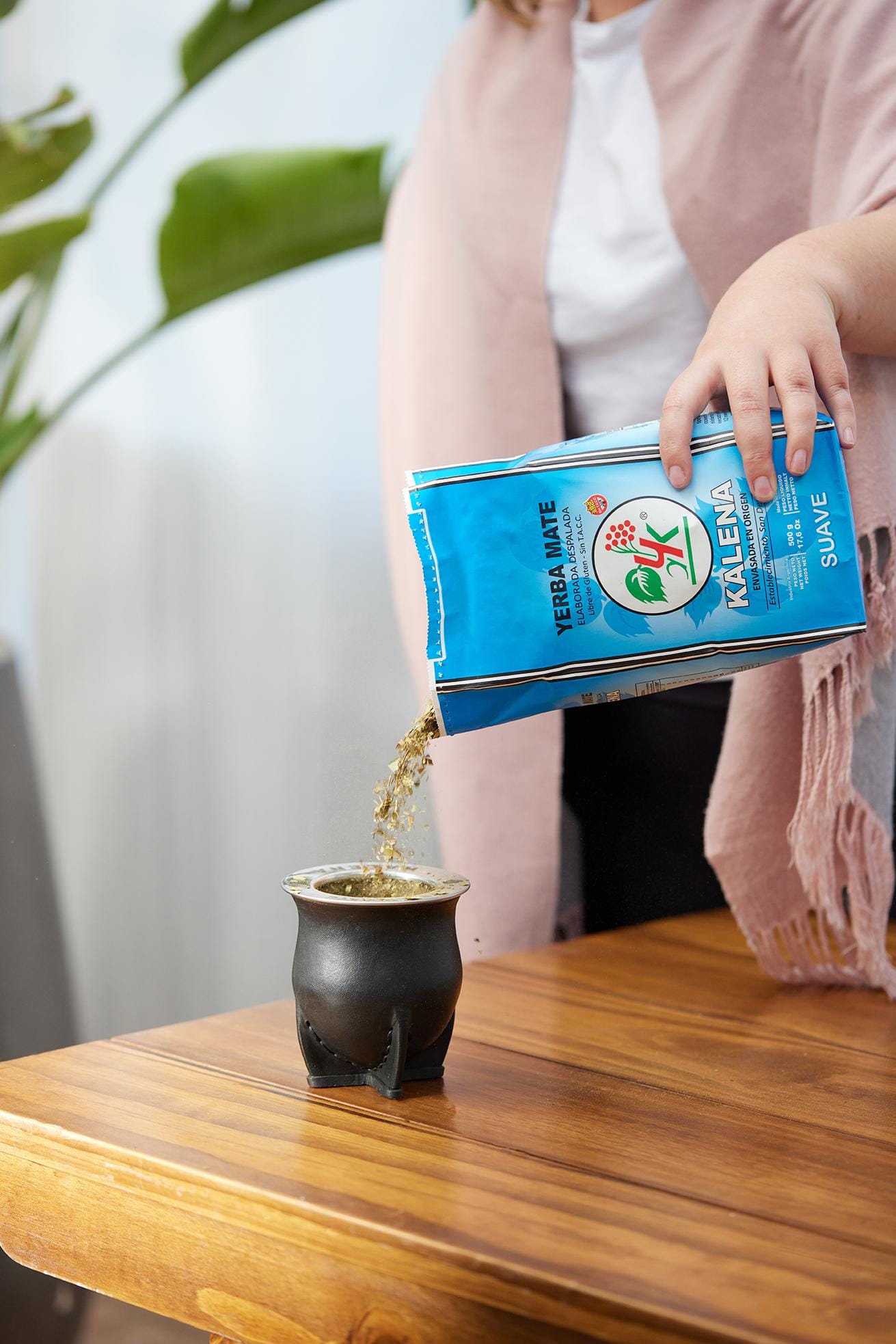 Producción artesanal de yerba mate Despalada