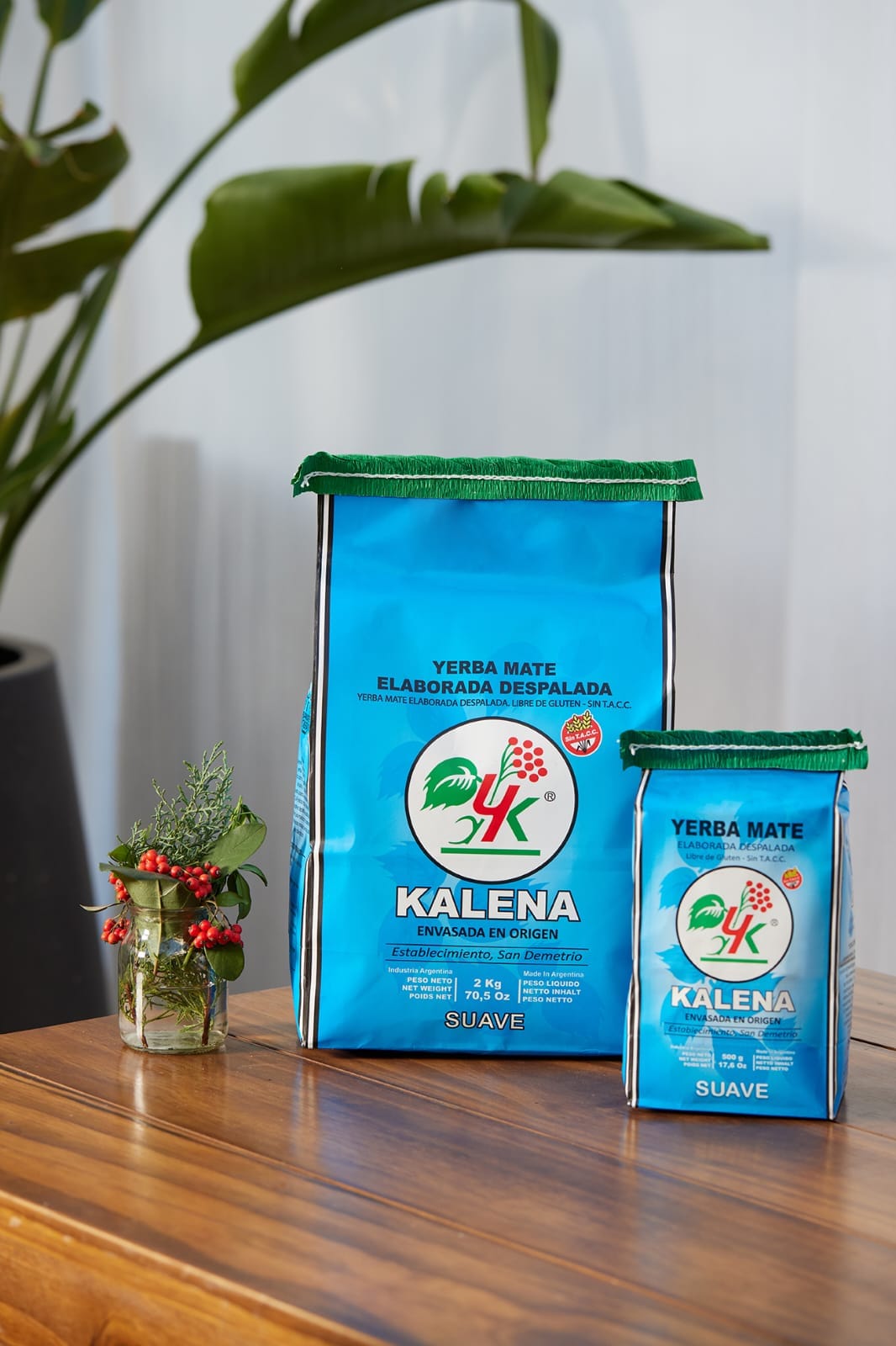 Estacionamiento natural de yerba mate